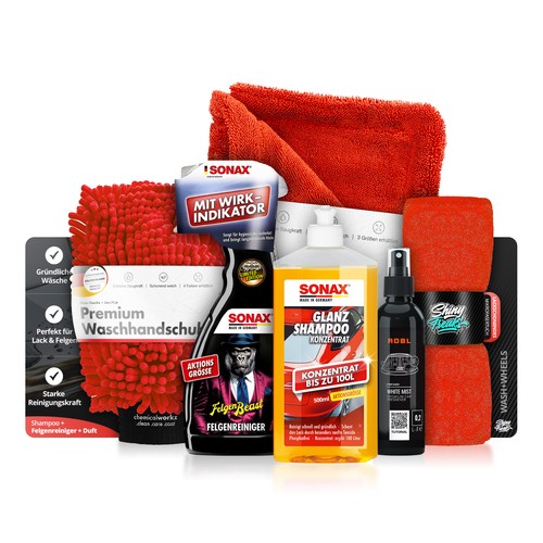 Sonax wasch set glanzshampoo - sonax,
