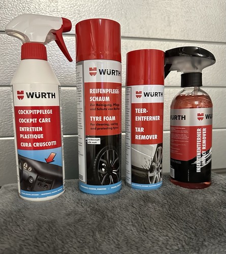 Würth auto pflegeset teilig - pflegeset, 4-teilig